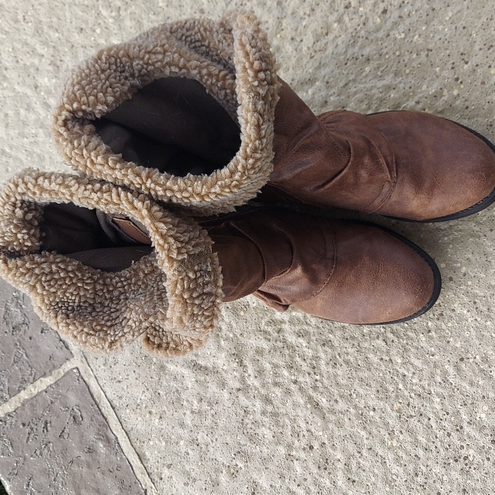 Jellypop Biker Distressed Boots